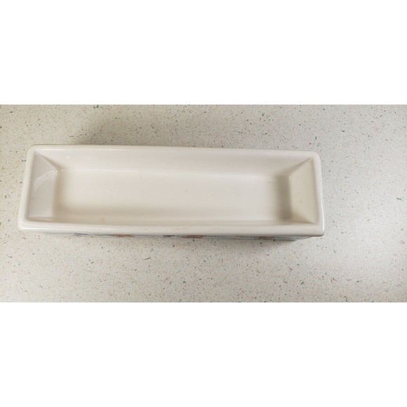 1988 House of Lloyd Christmas Goose & Bear "Quacker" Cracker Server Tray Dish - Picture 4 of 12